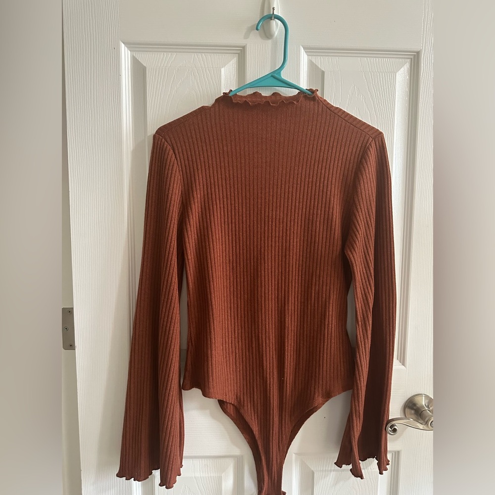 Turtle neck bodysuit